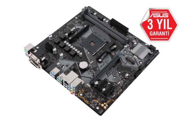 ASUS PRIME B450M-K AMD B450 AM4 DDR4 4400 Mhz M2 USB 3.2 mATX Anakart