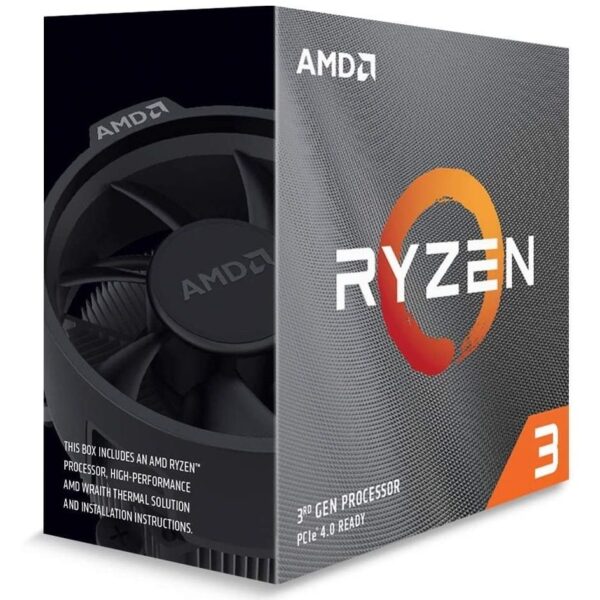AMD RYZEN 3 3100 MPK 3.6GHz 18MB Önbellek 4 Çekirdek AM4 7nm İşlemci