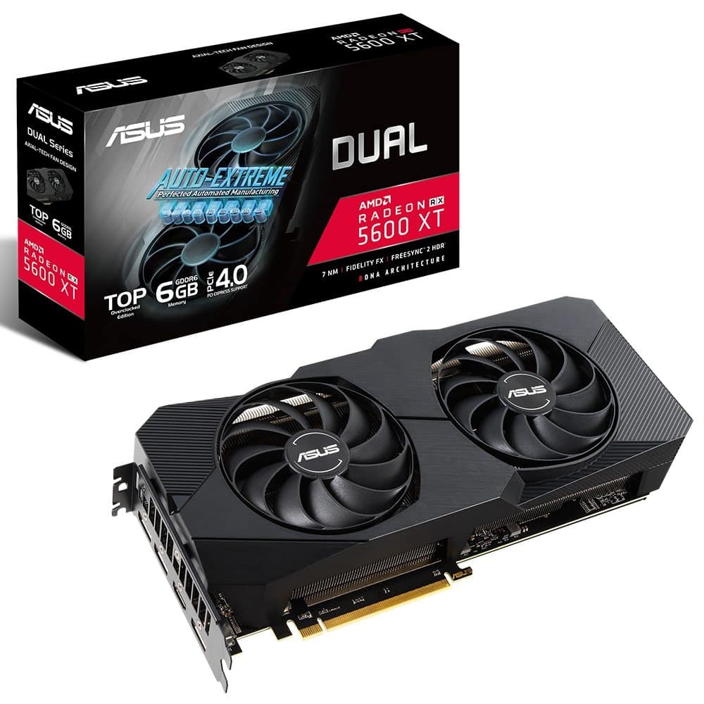 ASUS DUAL Radeon RX 5600 XT EVO 6GB GDDR6 192 Bit Ekran Kartı