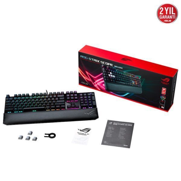 ASUS ROG Strix Scope Deluxe XA04 RGB TR Mekanik Gaming Klavye