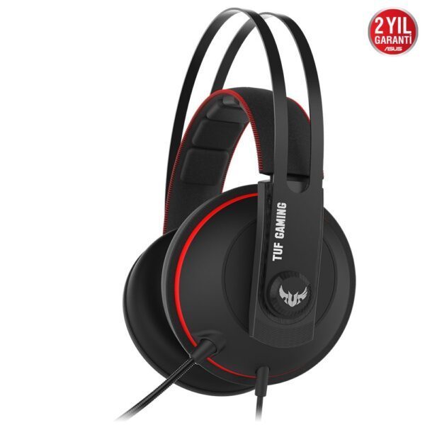ASUS TUF Gaming H7 Kırmızı 7.1 Oyuncu Kulaklık