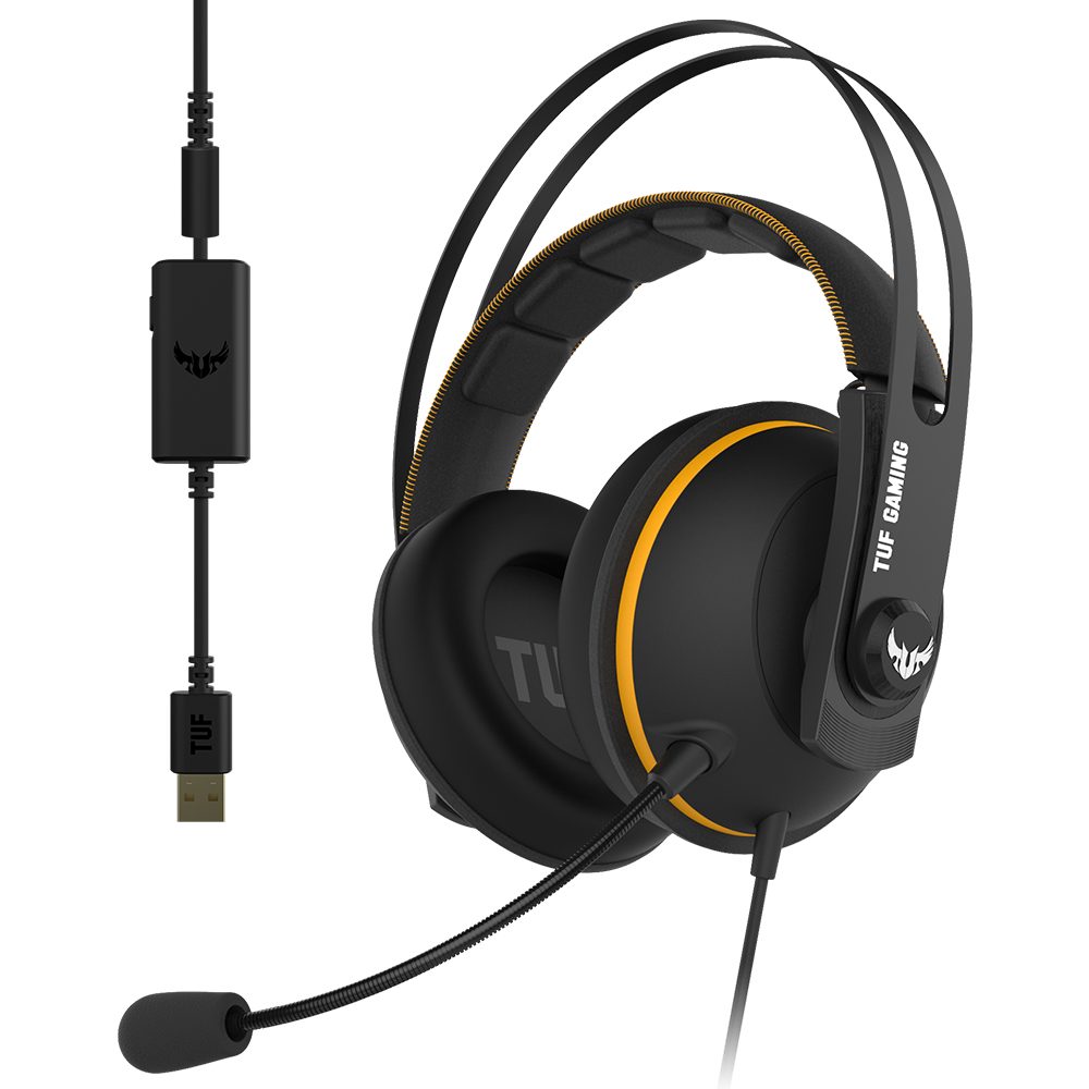 ASUS TUF Gaming H7 Sarı 7.1 Oyuncu Kulaklık