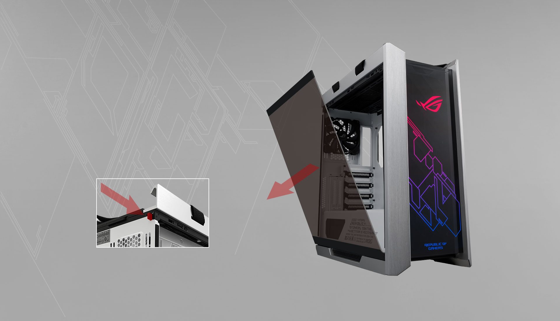 ASUS ROG Strix Helios White Edition