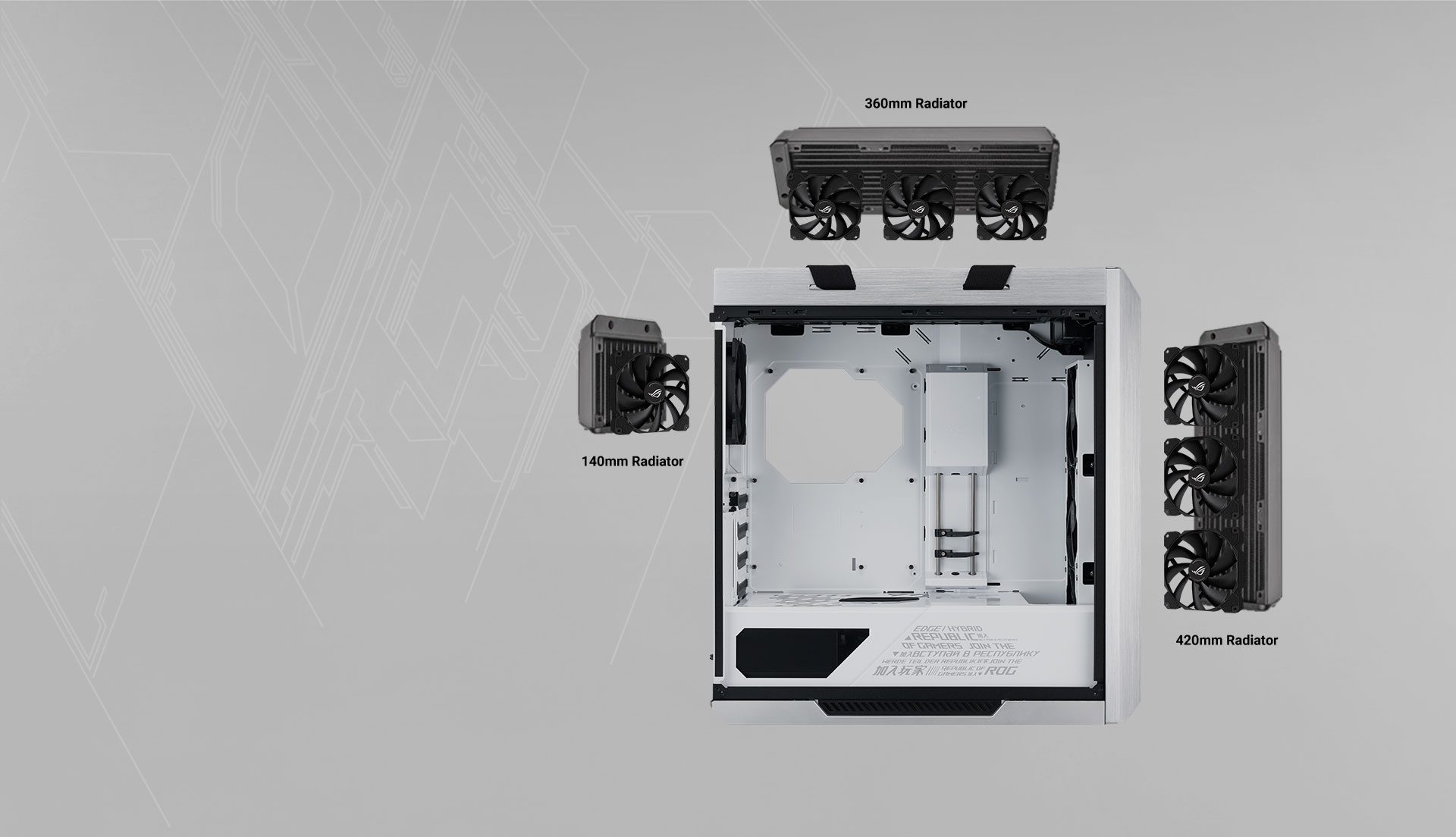 ASUS ROG Strix Helios White Edition