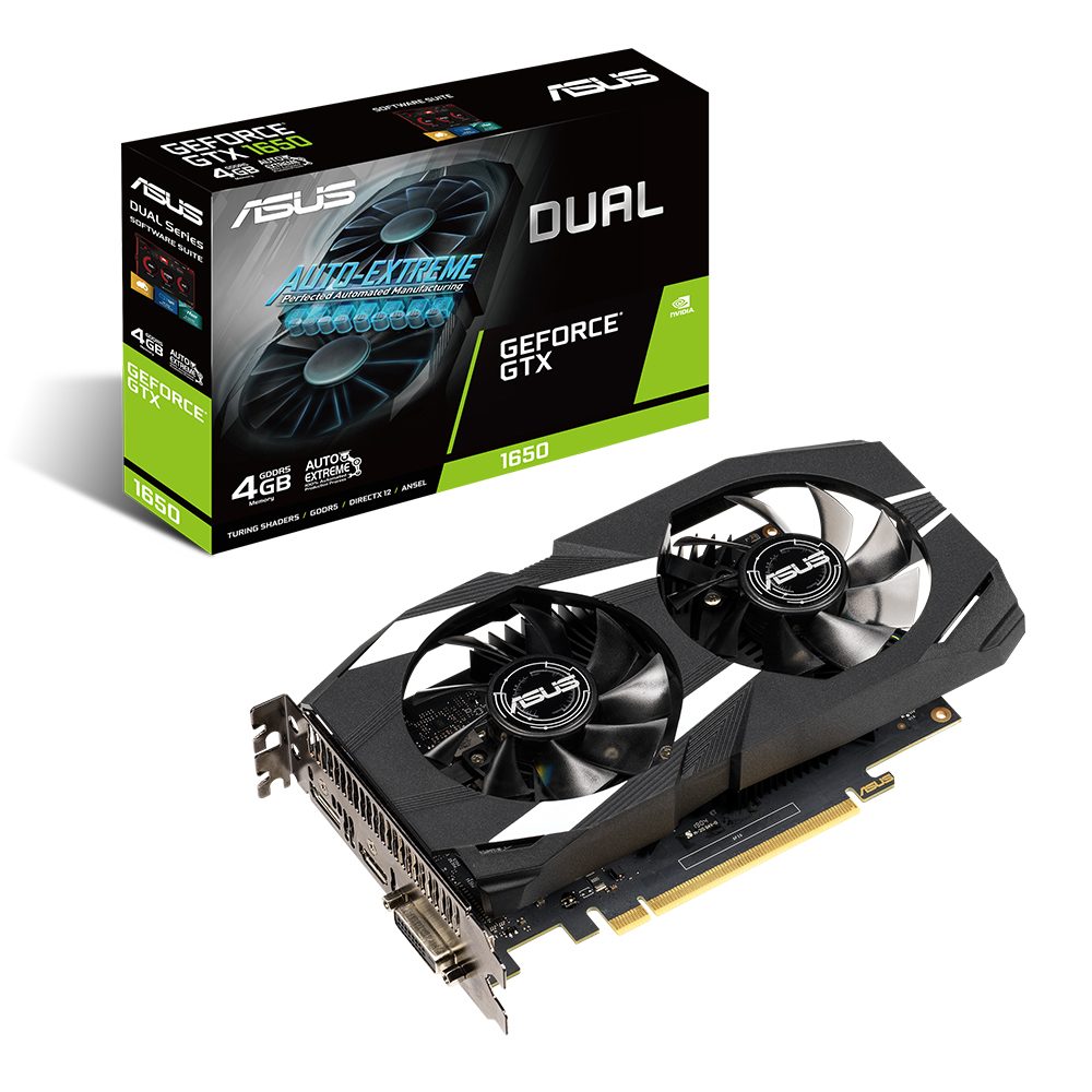 ASUS DUAL GeForce GTX 1650 4GB GDDR5 128 Bit Ekran Kartı