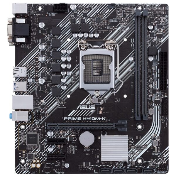 ASUS PRIME H410M-K 2933MHz DDR4 Soket 1200 HDMI VGA mATX Anakart
