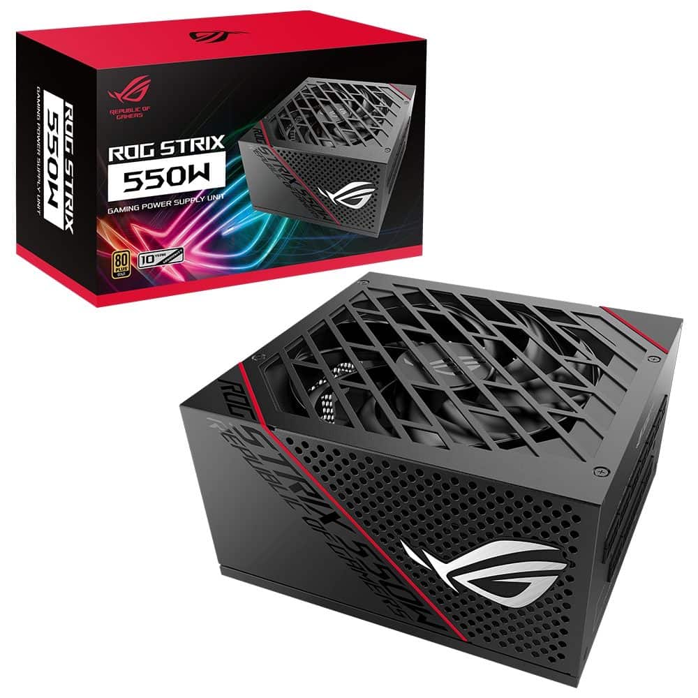 ASUS ROG STRIX 550W 80+ Gold Full Modüler 135mm Fanlı PSU