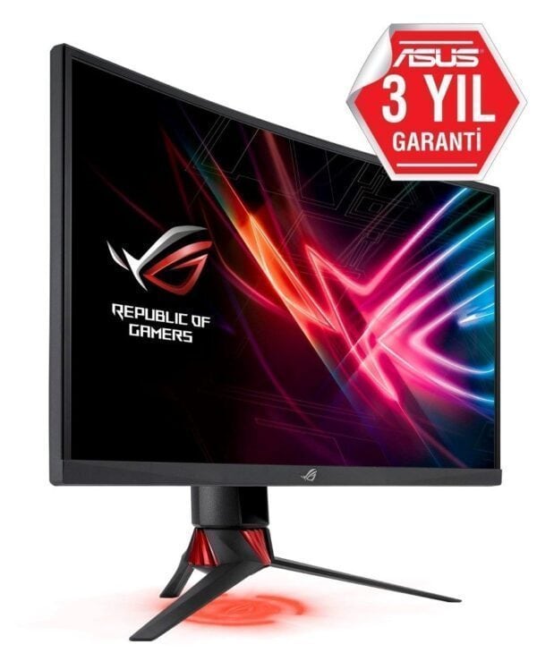 ASUS ROG STRIX 27″ XG27VQ 144Hz 1ms DVI-D HDMI DP AuraRGB FreeSync Curved Gaming Monitör