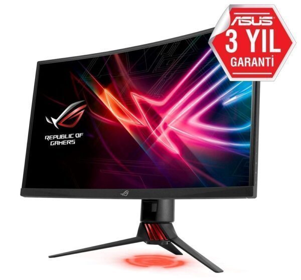 ASUS ROG STRIX 27″ XG27VQ 144Hz 1ms DVI-D HDMI DP AuraRGB FreeSync Curved Gaming Monitör