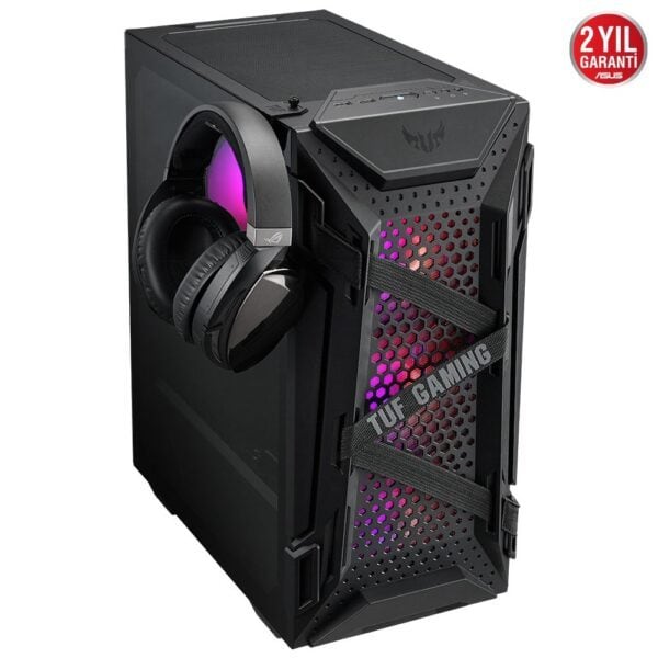 ASUS TUF GAMING GT301 RGB Temperli Cam USB 3.2 Mid Tower Kasa