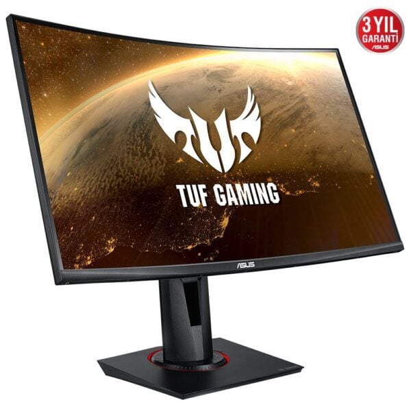 ASUS TUF GAMING 27″ VG27WQ 165Hz 1ms 2xHDMI DP HDR400 Pivot WQHD FreeSync Curved Gaming Monitör