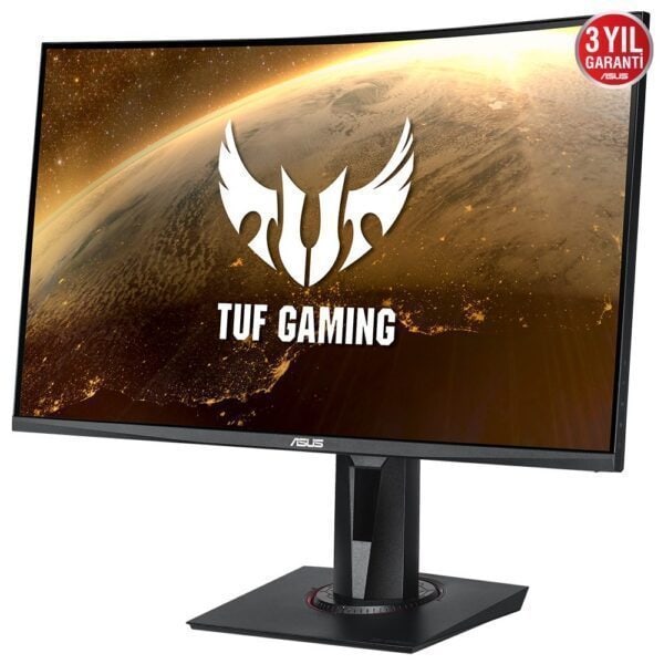 ASUS TUF GAMING 27″ VG27WQ 165Hz 1ms 2xHDMI DP HDR400 Pivot WQHD FreeSync Curved Gaming Monitör