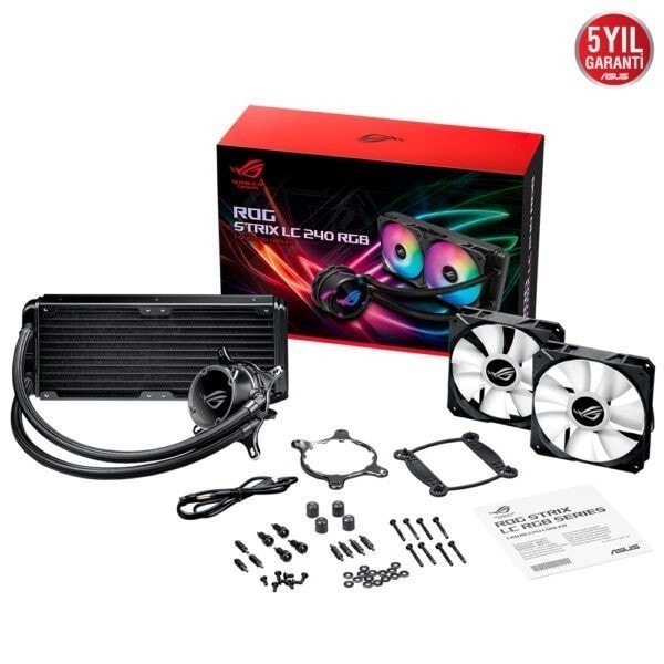 ASUS ROG STRIX LC 240 RGB 240mm İşlemci Sıvı SoğutucuAyrıştır