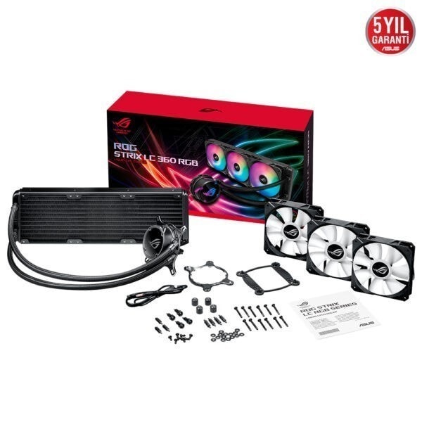 ASUS ROG STRIX LC 360 RGB 360mm İşlemci Sıvı Soğutucu