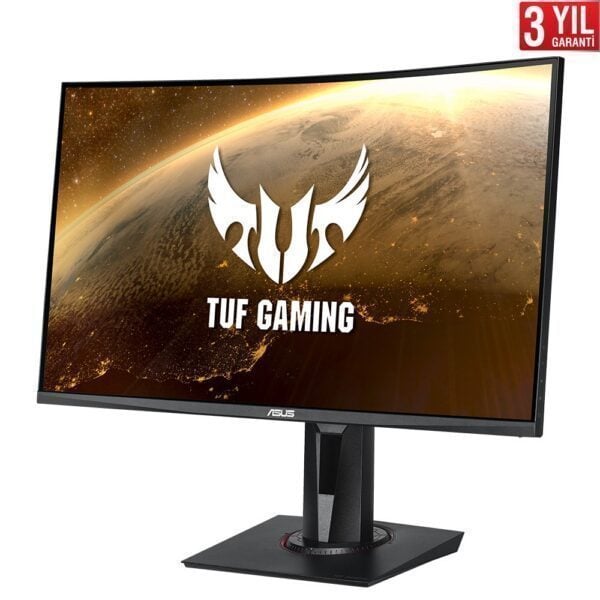 ASUS TUF GAMING 27″ VG27VQ 165Hz 1ms DVI-D HDMI DP FreeSync Curved Gaming Monitör