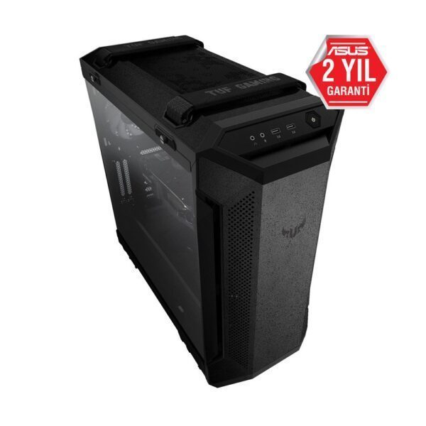 ASUS TUF Gaming GT501 RGB Tempered Glass USB 3.1 Mid Tower Kasa