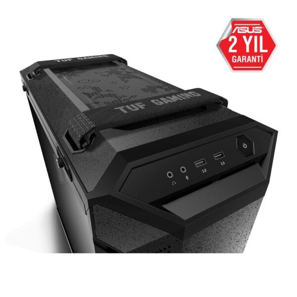 ASUS TUF Gaming GT501 RGB Tempered Glass USB 3.1 Mid Tower Kasa
