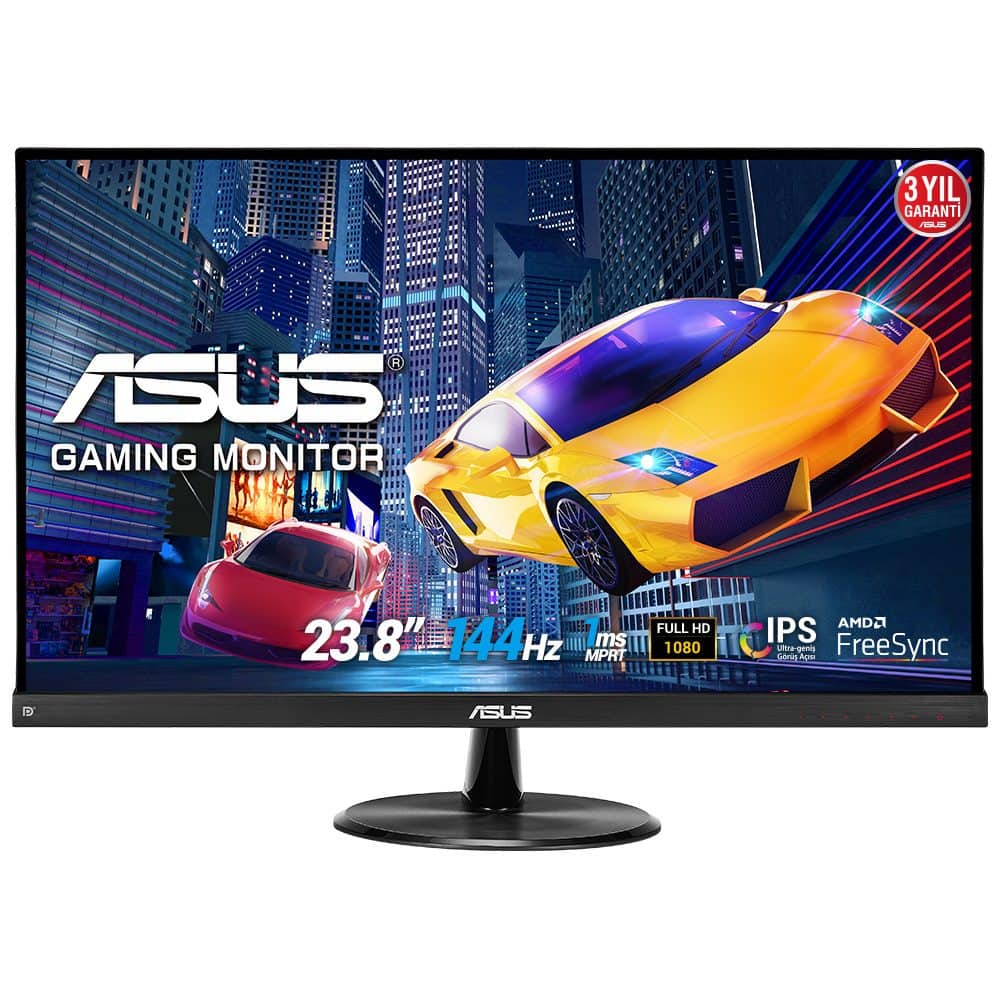 Asus VP249QGR 23.8" 144Hz 1ms (Analog+Display+HDMI) FreeSync Full HD IPS Monitör
