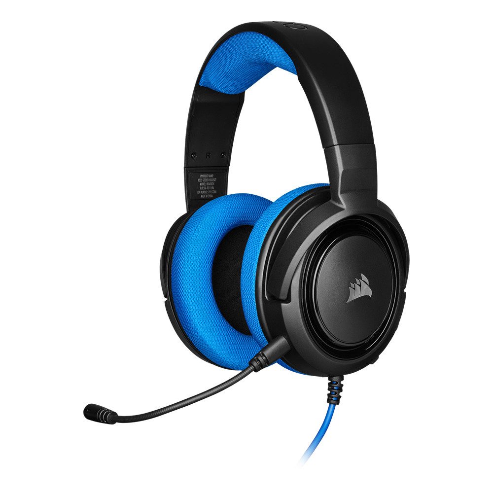 Corsair HS35 STEREO Mavi Gaming Kulaklık