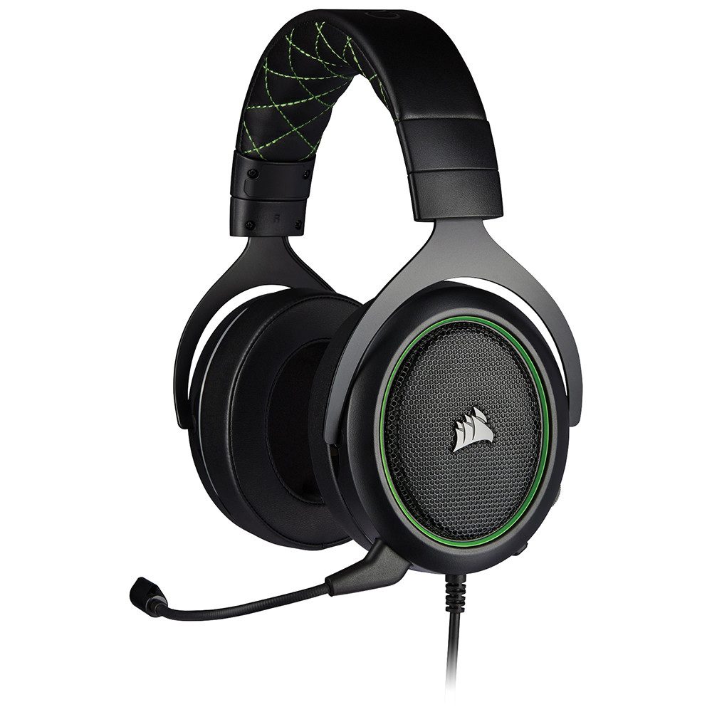Corsair HS50 Pro Stereo Yeşil Gaming Kulaklık