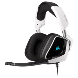 Corsair Void Elite RGB 7.1 Beyaz Gaming Kulaklık