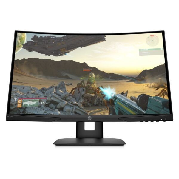 HP X24c 23.6″ 144Hz 4ms (HDMI+DP) Full HD Curved FreeSYNC Oyuncu Monitör (9FM22AA)