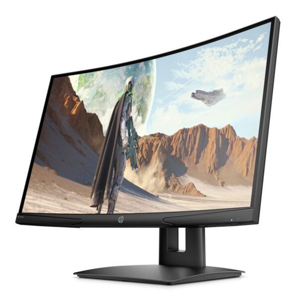 HP X24c 23.6″ 144Hz 4ms (HDMI+DP) Full HD Curved FreeSYNC Oyuncu Monitör (9FM22AA)