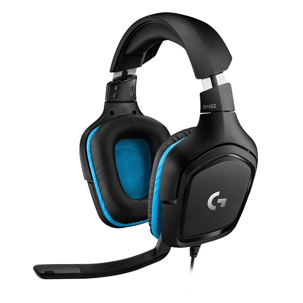 Logitech G432 7.1 Surround Siyah Gaming Kulaklık