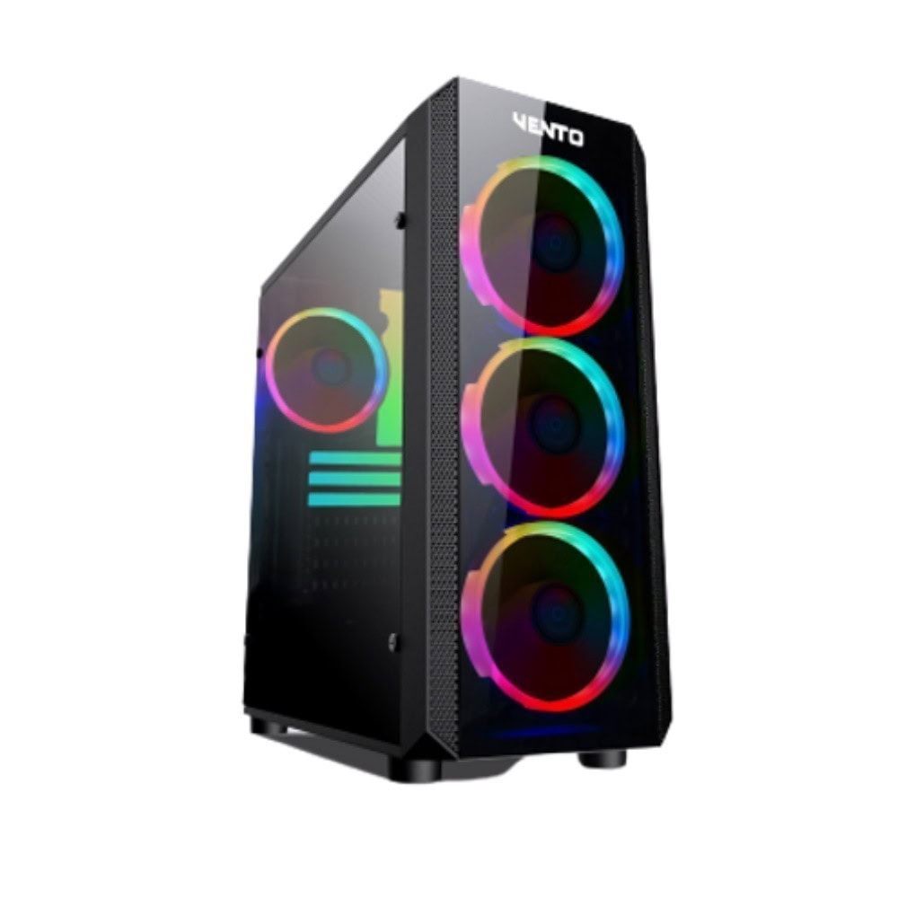 Vento Vg04fe Fsp Performance 550w 3x120mm Rgb Fan Usb 3 0 Atx Gaming Kasa