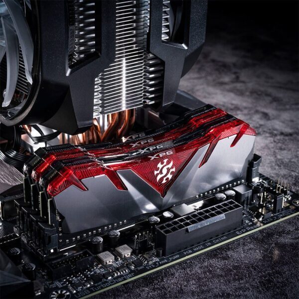 XPG 8GB Gammix D30 Kırmızı 3000MHz CL16 DDR4 Single Kit Ram