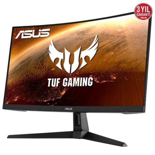 ASUS VG27WQ1B 27″ 2560×1440 WQHD 165Hz 1ms HDMI DP HDR10 Freesync Premium Kavisli Gaming Monitör
