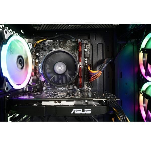 BLADE-580 / AMD Ryzen 5 2600 / ASUS DUAL RX 580 OC 8GB / 8GB RAM / 500GB SSD Gaming Bilgisayar