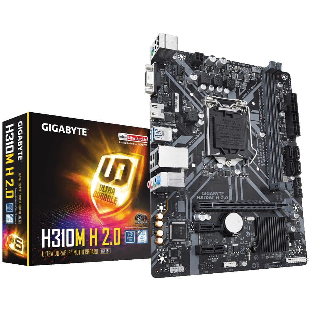GIGABYTE H310M H 2.0 2666MHz(OC) DDR4 Soket 1151 VGA HDMI mATX Anakart