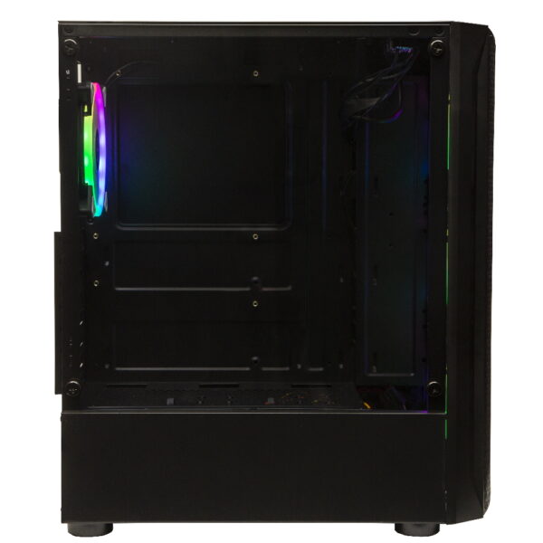 Performax Hellfire Siyah Temperli Cam Rgb 550w 80 Atx Kasa 3