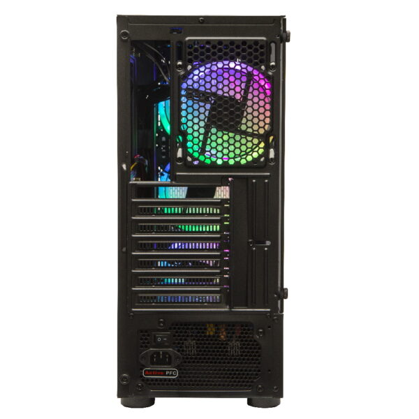 Performax Hellfire Siyah Temperli Cam Rgb 550w 80 Atx Kasa 4
