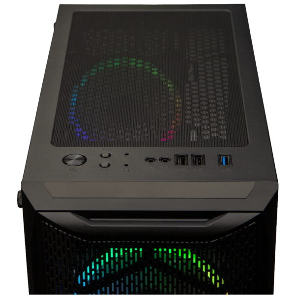 Performax Hellfire Siyah Temperli Cam Rgb 550w 80 Atx Kasa 5