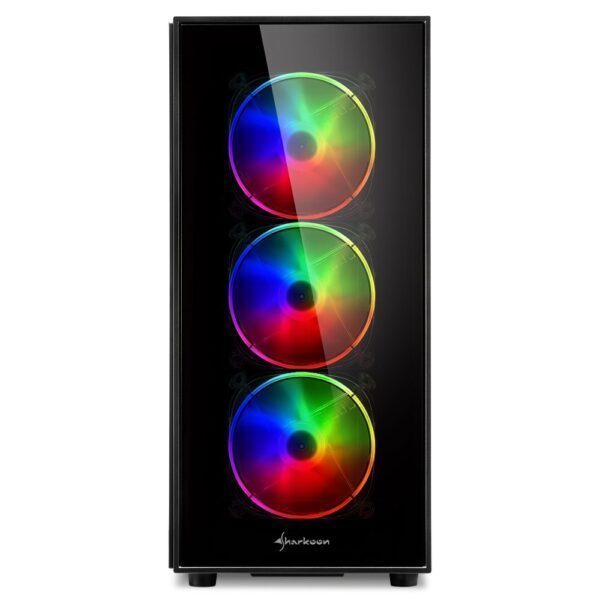 Sharkoon TG5 PRO RGB Tempered Glass RGB USB 3.0 ATX Mid Tower Kasa