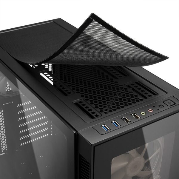Sharkoon TG5 PRO RGB Tempered Glass RGB USB 3.0 ATX Mid Tower Kasa