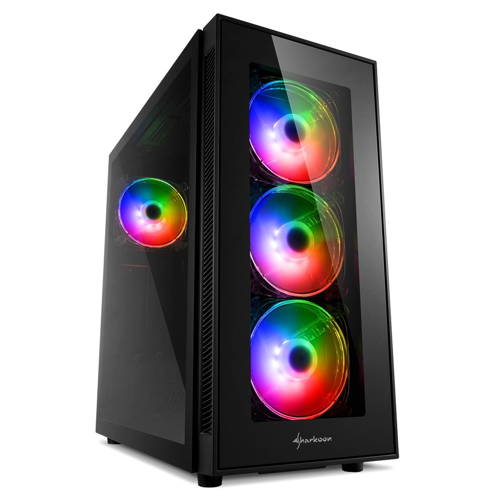 Sharkoon TG5 PRO RGB Tempered Glass RGB USB 3.0 ATX Mid Tower Kasa