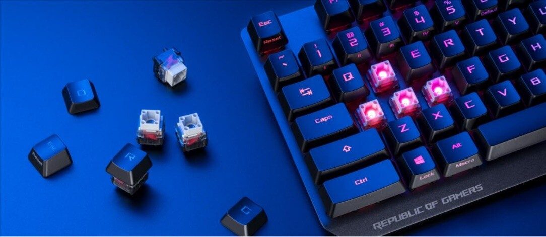 Asus ROG Strix Scope RX Yeni Oyuncu Klavyesini Duyurdu