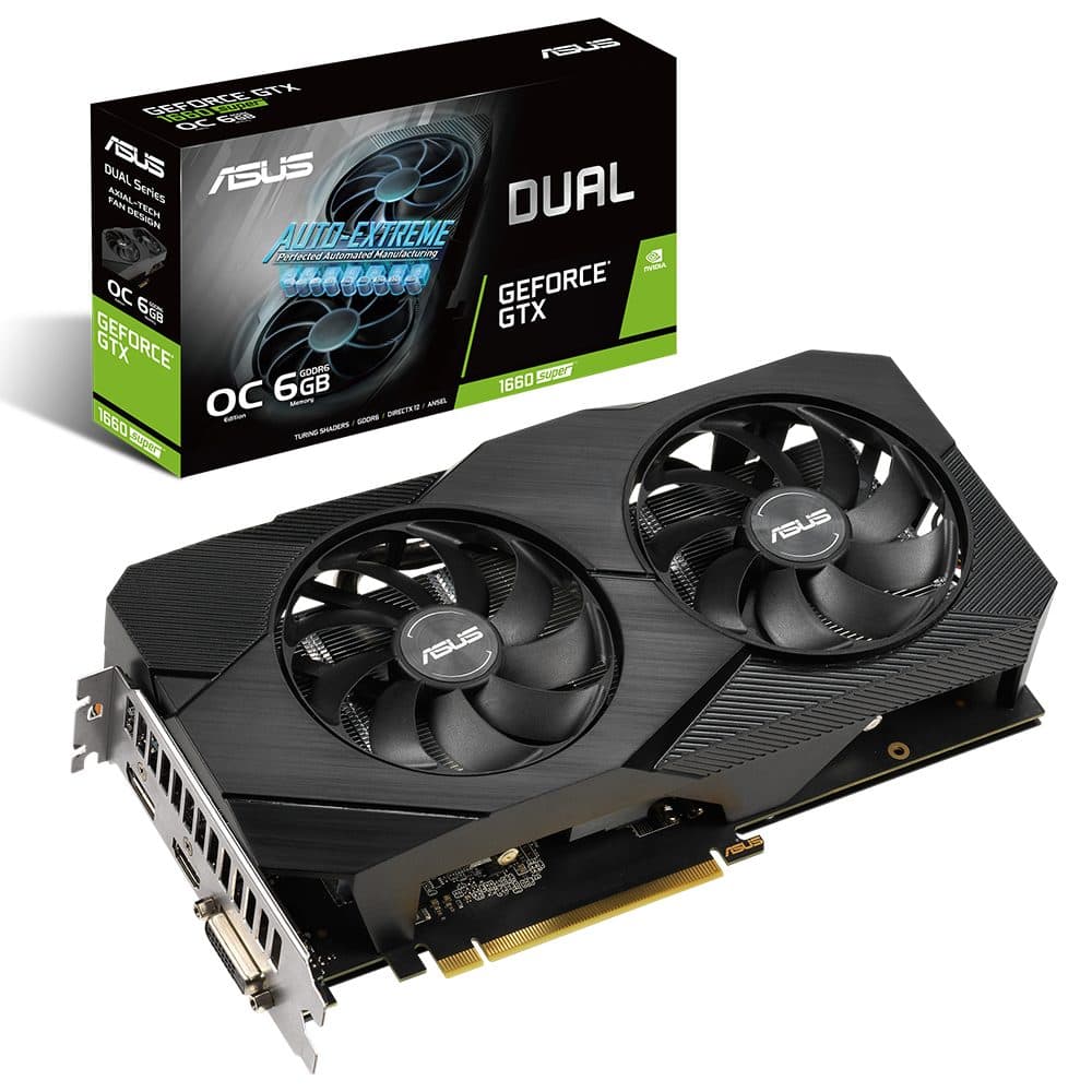 ASUS DUAL GeForce GTX 1660 SUPER OC EVO 6GB GDDR6 192 Bit Ekran Kartı