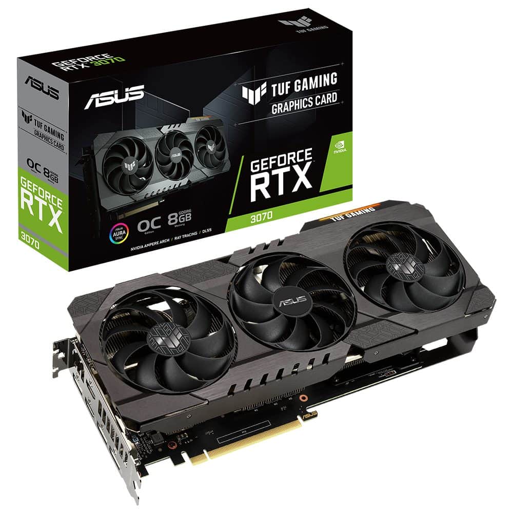 ASUS TUF GeForce RTX 3070 GAMING OC 8GB GDDR6 256 Bit Ekran Kartı