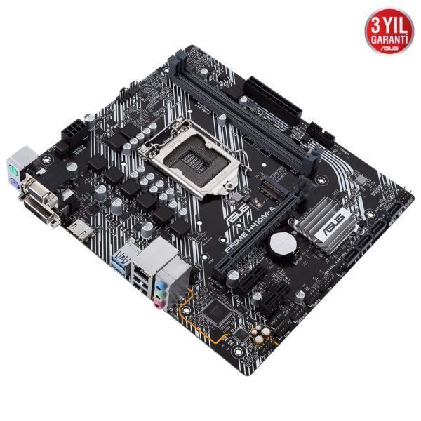 ASUS PRIME H410M-A 2933MHz DDR4 Soket 1200 M.2 HDMI DVI VGA mATX Anakart