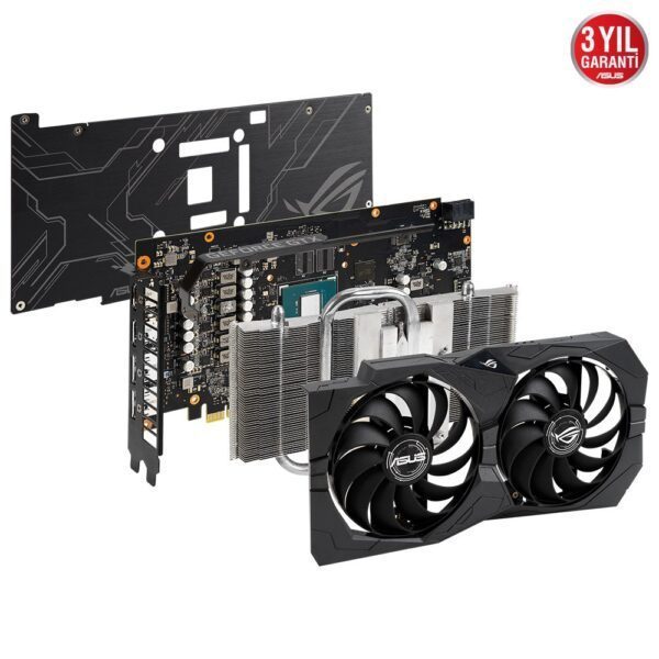 ASUS ROG STRIX GeForce GTX 1660 SUPER OC 6GB GDDR6 192 Bit Ekran Kartı