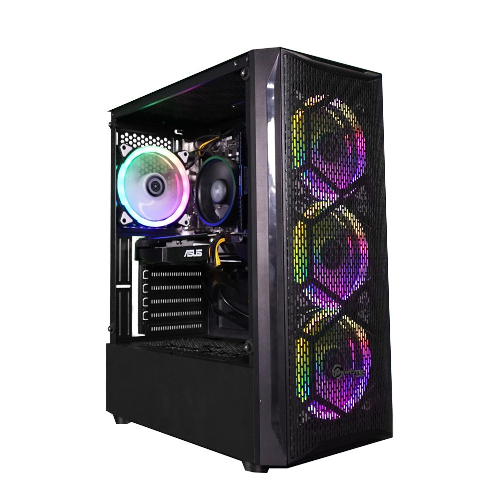 BLACK-1600 / AMD Ryzen 5 1600 AF / GIGABYTE RX 580 8GB / 8GB RAM / 500GB M.2 SSD Gaming Bilgisayar