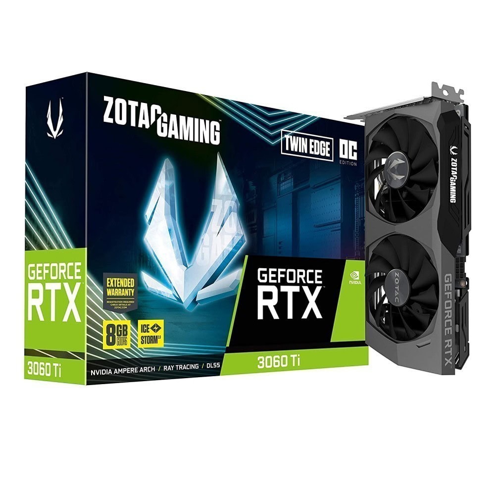 ZOTAC GAMING GeForce RTX 3060 Ti Twin Edge 8GB 256 Bit Ekran Kartı