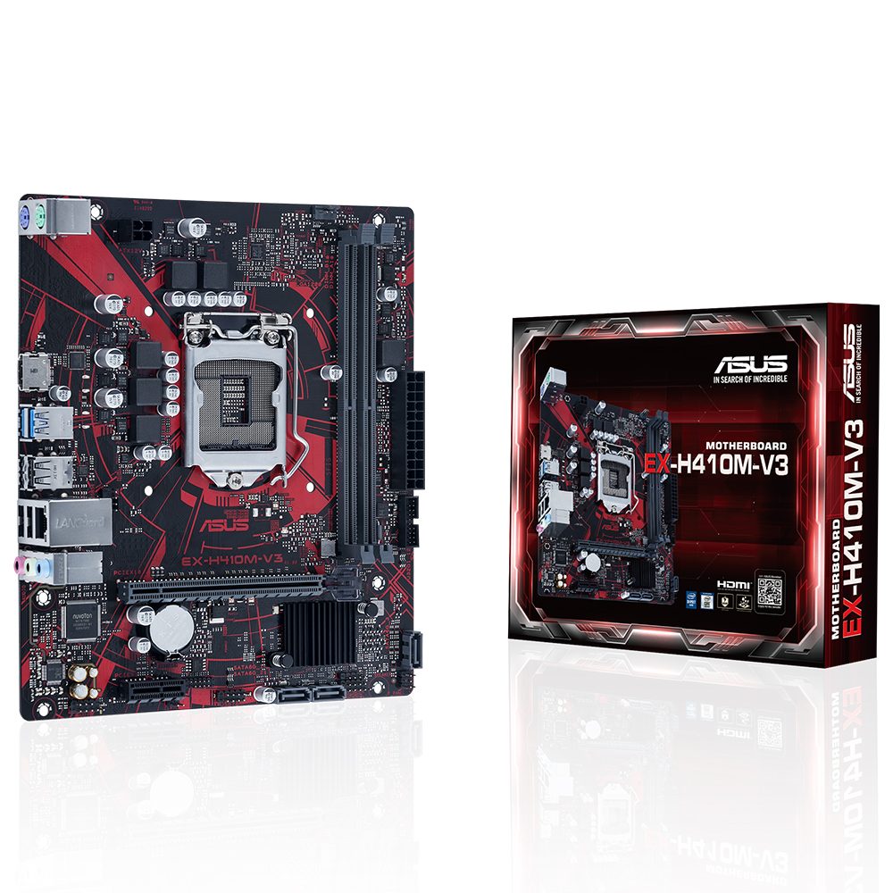 ASUS EX-H410M-V3 2933MHz DDR4 Soket 1200 HDMI mATX Anakart