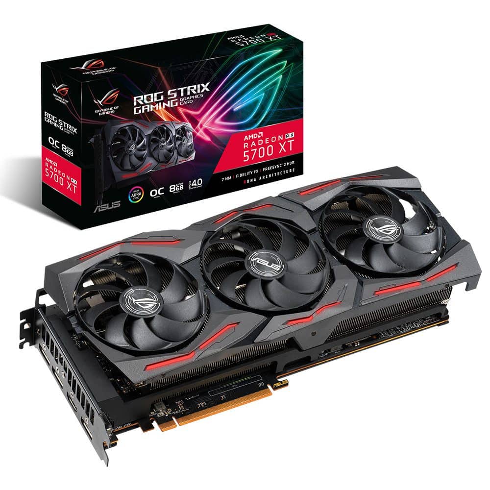 ASUS ROG STRIX Radeon RX 5700 XT OC 8GB GDDR6 256 Bit Ekran Kartı
