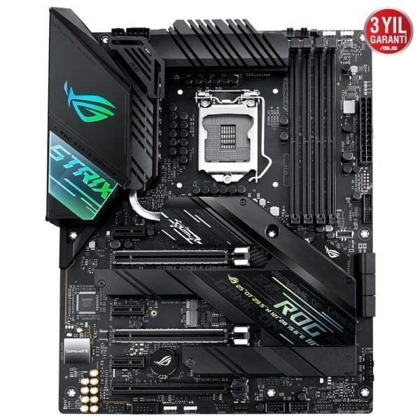 ASUS ROG STRIX Z490-F GAMING 4600MHz(OC) DDR4 Soket 1200 M.2 HDMI DP ATX Anakart
