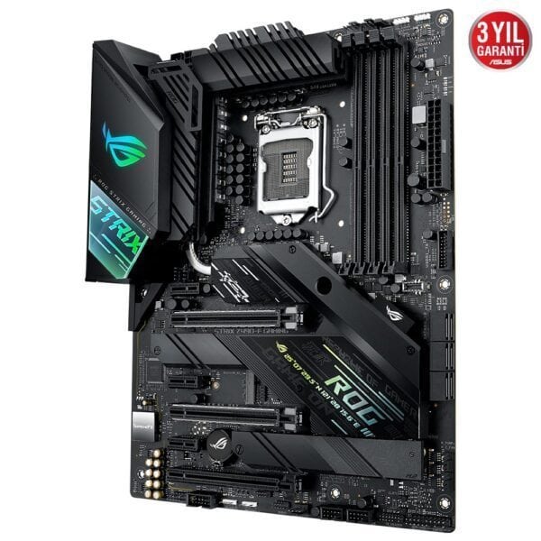 ASUS ROG STRIX Z490-F GAMING 4600MHz(OC) DDR4 Soket 1200 M.2 HDMI DP ATX Anakart